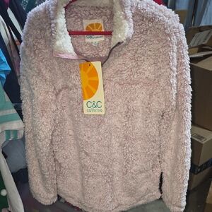 C&C California Blush Sherpa Fleece